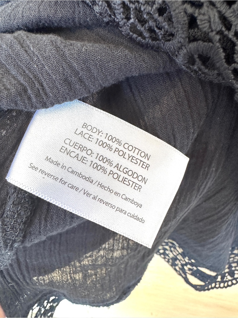 Isaac Mizrahi Black V-Neck Coverup - Picture 6 of 6